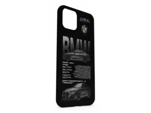 BMW iPhone BLACK Silicone Cover Style 
